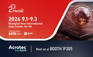Tectri participating in Medtec China, showcasing precision components and manufacturing solutions for the medical device industry.